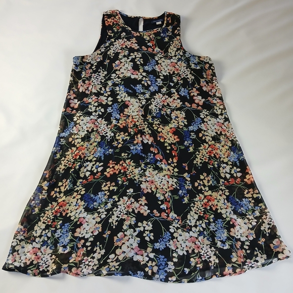 Tommy Hilfiger Sleeveless A-line Floral Dress - Picture 2 of 7